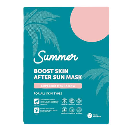 Summer After Sun Mask 25 g มาสก์หน้าดูแลผิวหลังออกแดด บรรเทาอาการแสบแดง ฟื้นฟูผิวนุ่มชุ่มชื้น กระจ่างใส ปลอดภัยกับผิวแพ้ง่าย 